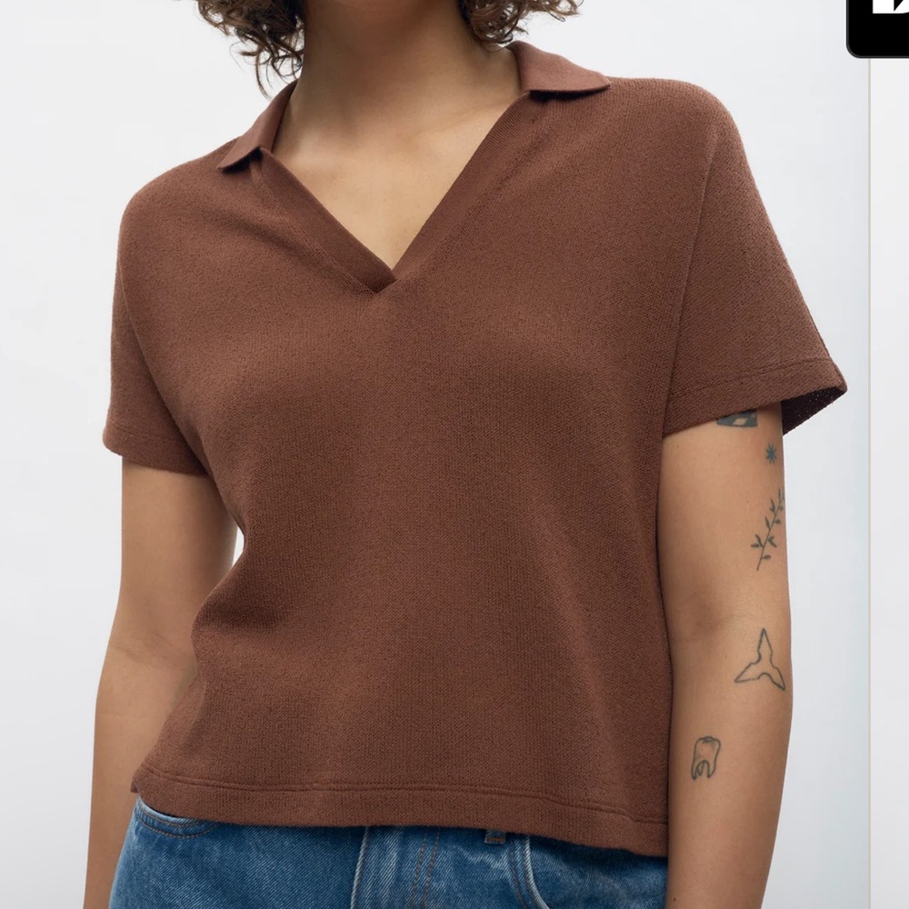 KOTN Women's Luxor Jersey Polo Cappuccino